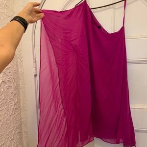 BCBG one shoulder Dress